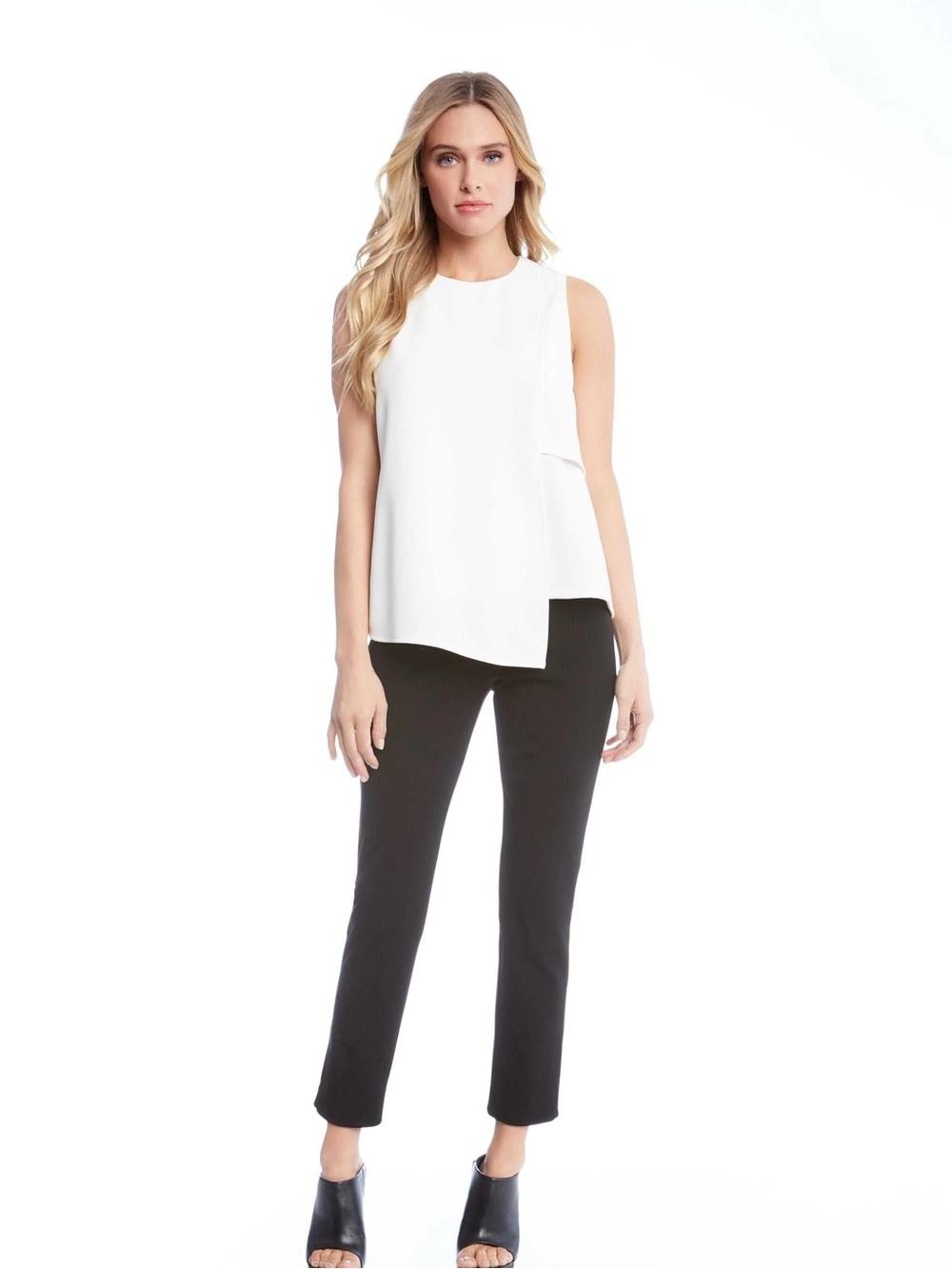 Fifteen Twenty Blush Zip Back Blouse